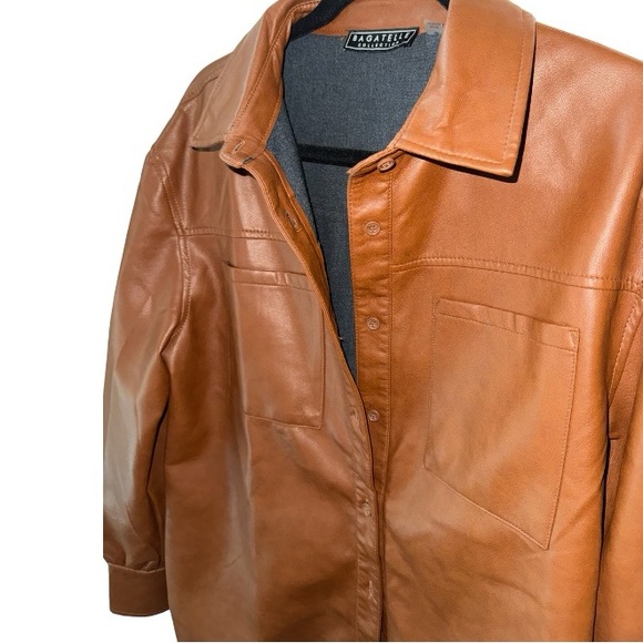 BAGATELLE Collection Faux Leather Shacket - Picture 8 of 13